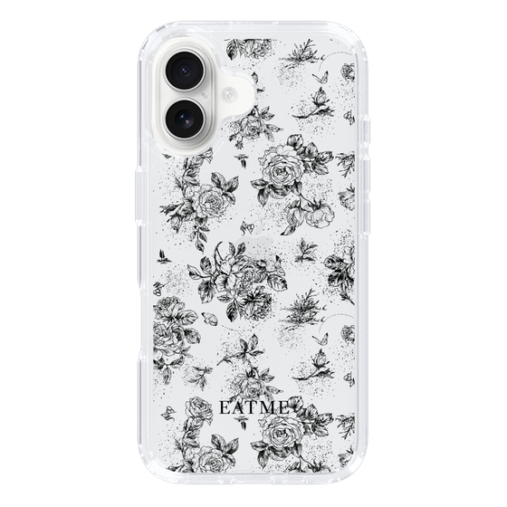 Slim Protection Case［ EATME - Toile de Jouy - White ］