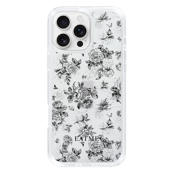 Slim Protection Case［ EATME - Toile de Jouy - White ］