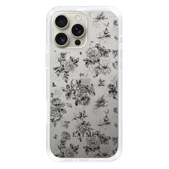 Slim Protection Case［ EATME - Toile de Jouy - White ］