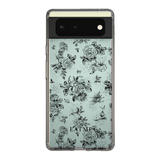 Slim Protection Case［ EATME - Toile de Jouy - White ］