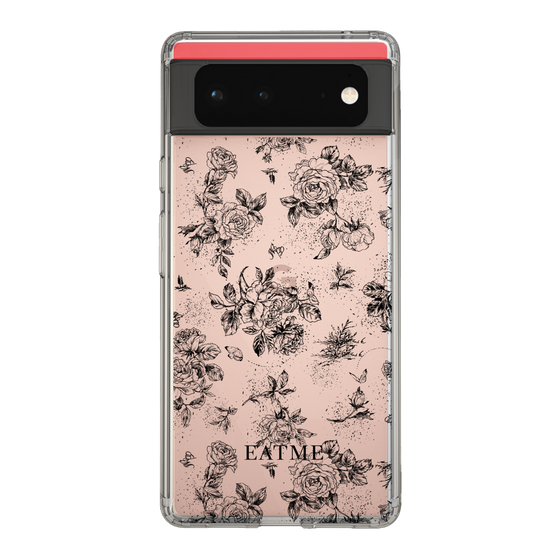 Slim Protection Case［ EATME - Toile de Jouy - White ］