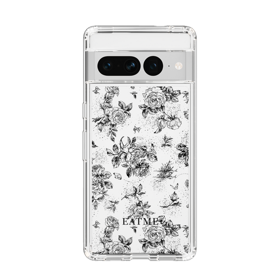 Slim Protection Case［ EATME - Toile de Jouy - White ］