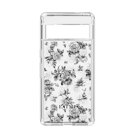 Slim Protection Case［ EATME - Toile de Jouy - White ］