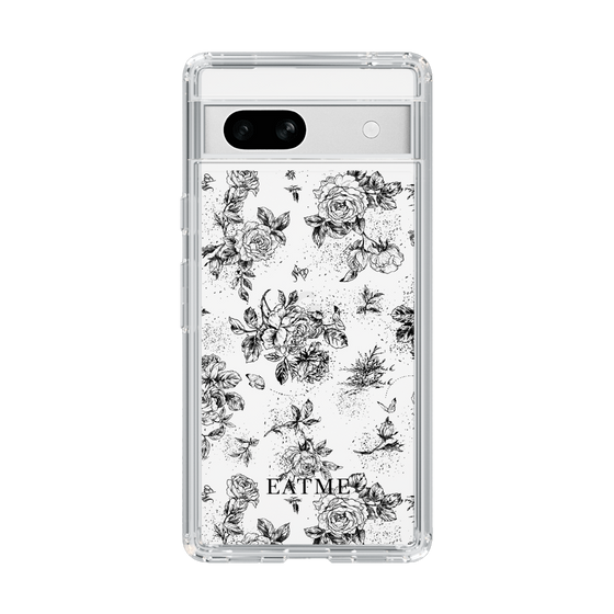 Slim Protection Case［ EATME - Toile de Jouy - White ］