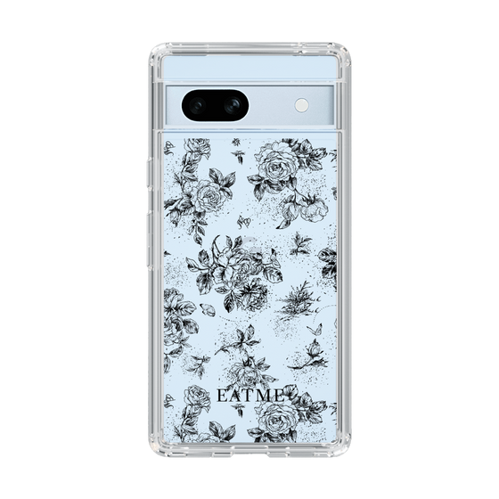 Slim Protection Case［ EATME - Toile de Jouy - White ］
