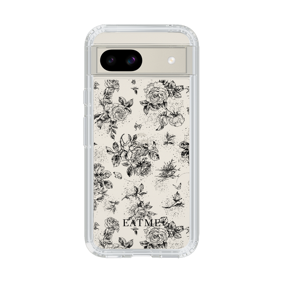 Slim Protection Case［ EATME - Toile de Jouy - White ］