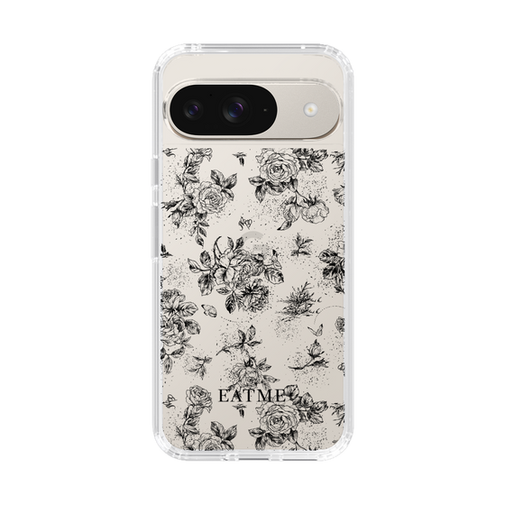 Slim Protection Case［ EATME - Toile de Jouy - White ］