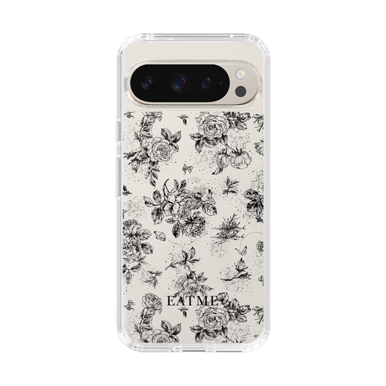 Slim Protection Case［ EATME - Toile de Jouy - White ］