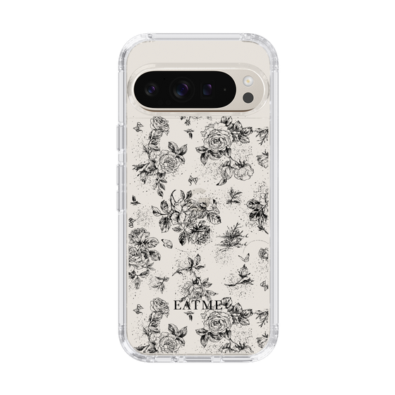 Slim Protection Case［ EATME - Toile de Jouy - White ］