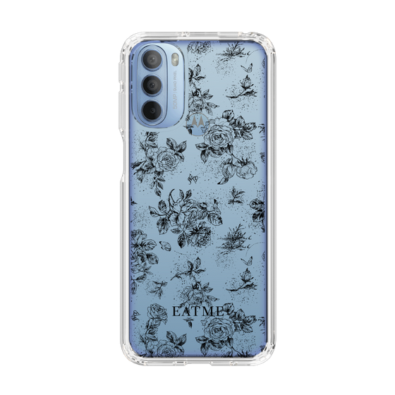 Slim Protection Case［ EATME - Toile de Jouy - White ］