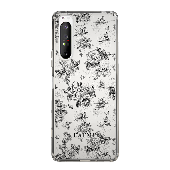 Slim Protection Case［ EATME - Toile de Jouy - White ］