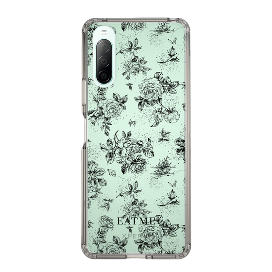 Slim Protection Case［ EATME - Toile de Jouy - White ］
