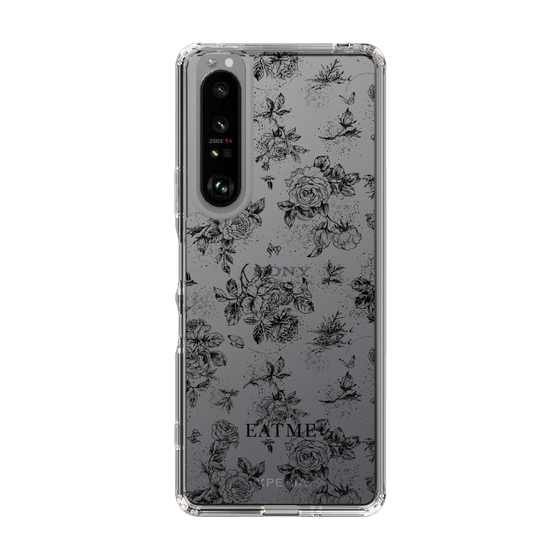 Slim Protection Case［ EATME - Toile de Jouy - White ］