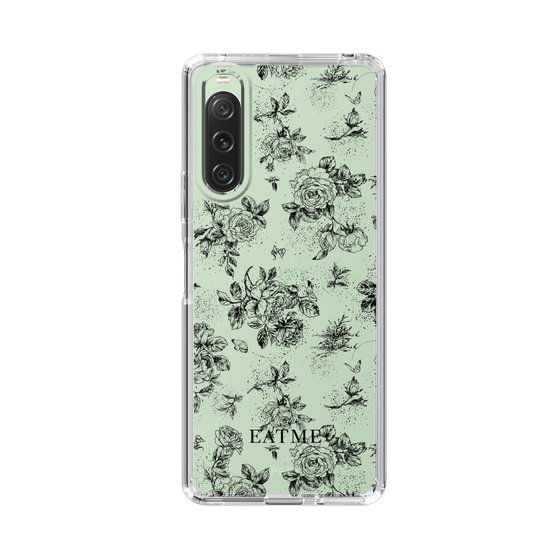 Slim Protection Case［ EATME - Toile de Jouy - White ］