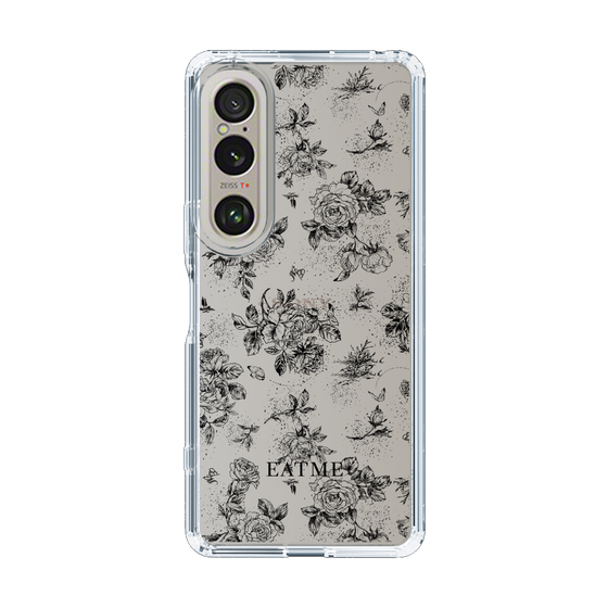 Slim Protection Case［ EATME - Toile de Jouy - White ］