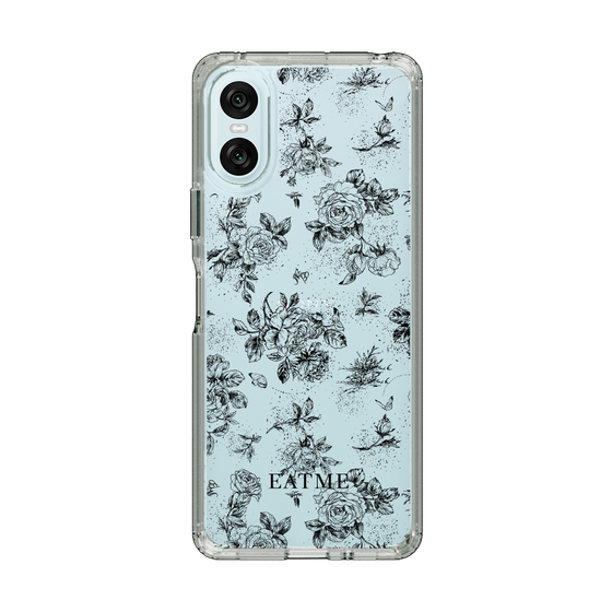 Slim Protection Case［ EATME - Toile de Jouy - White ］