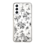 Slim Protection Case［ EATME - Toile de Jouy - White ］