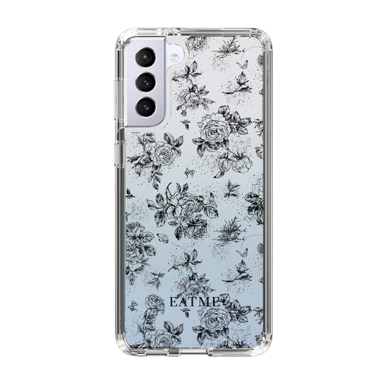 Slim Protection Case［ EATME - Toile de Jouy - White ］