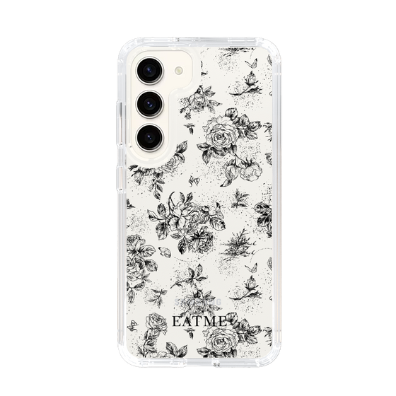 Slim Protection Case［ EATME - Toile de Jouy - White ］