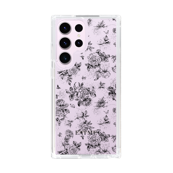 Slim Protection Case［ EATME - Toile de Jouy - White ］
