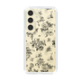 Slim Protection Case［ EATME - Toile de Jouy - White ］