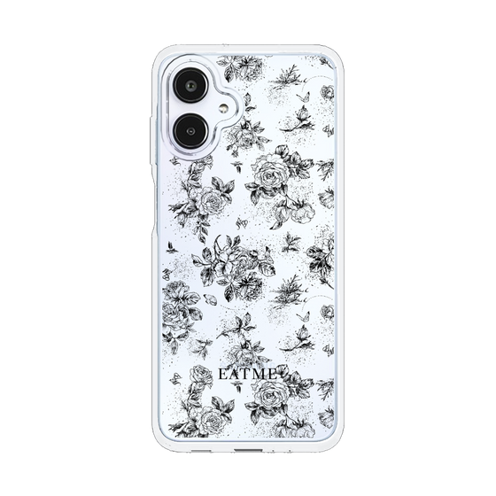Slim Protection Case［ EATME - Toile de Jouy - White ］