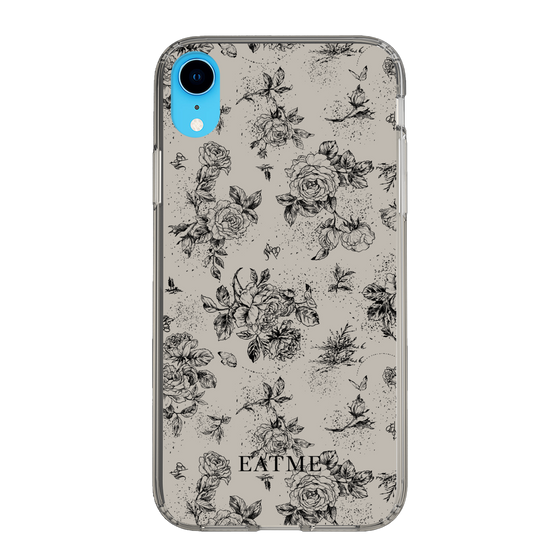 Slim Protection Case［ EATME - Toile de Jouy - Gray ］