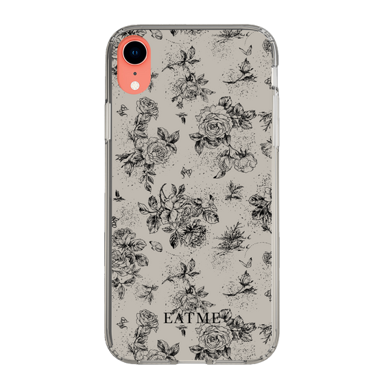 Slim Protection Case［ EATME - Toile de Jouy - Gray ］