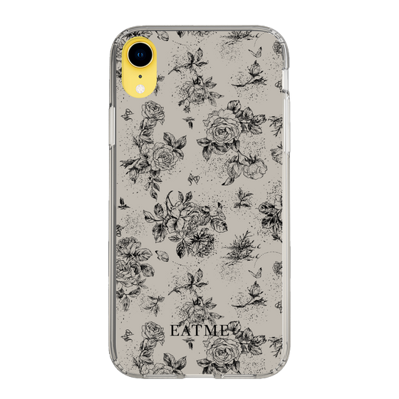 Slim Protection Case［ EATME - Toile de Jouy - Gray ］