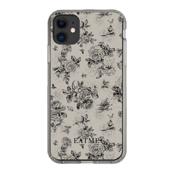 Slim Protection Case［ EATME - Toile de Jouy - Gray ］