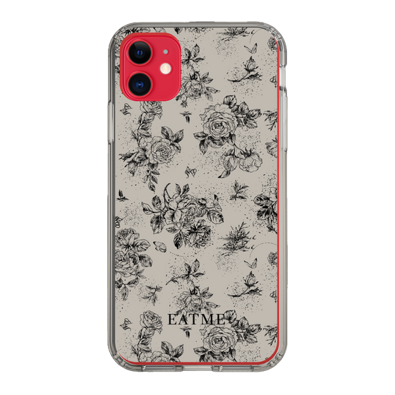 Slim Protection Case［ EATME - Toile de Jouy - Gray ］