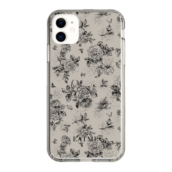 Slim Protection Case［ EATME - Toile de Jouy - Gray ］