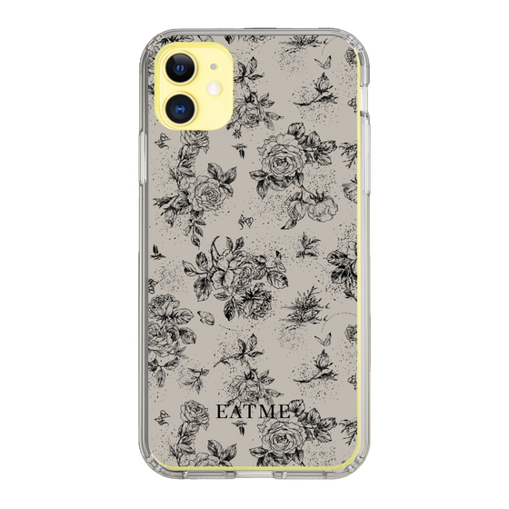 Slim Protection Case［ EATME - Toile de Jouy - Gray ］
