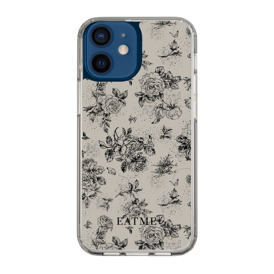 Slim Protection Case［ EATME - Toile de Jouy - Gray ］