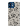 Slim Protection Case［ EATME - Toile de Jouy - Gray ］