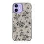 Slim Protection Case［ EATME - Toile de Jouy - Gray ］