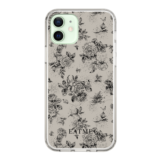 Slim Protection Case［ EATME - Toile de Jouy - Gray ］