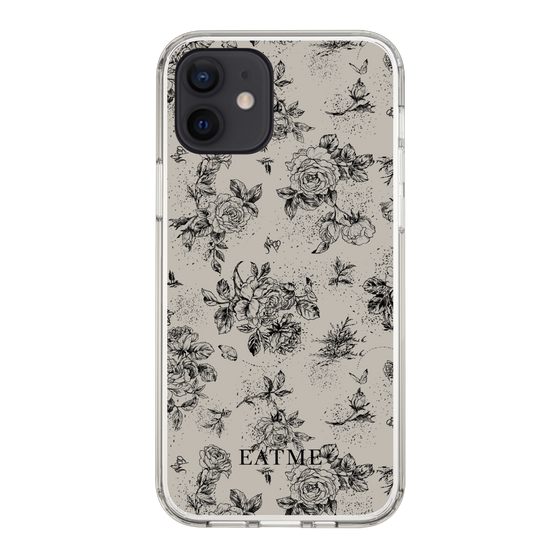 Slim Protection Case［ EATME - Toile de Jouy - Gray ］