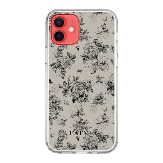 Slim Protection Case［ EATME - Toile de Jouy - Gray ］