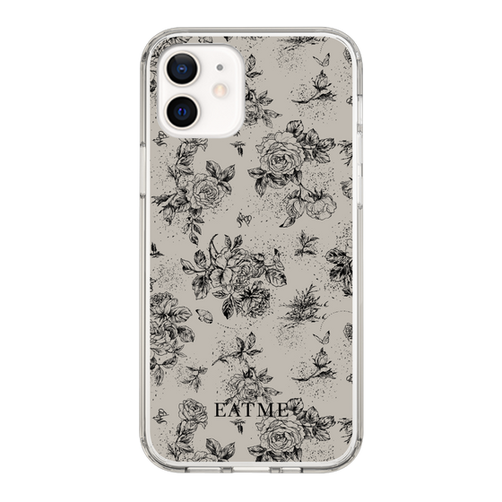 Slim Protection Case［ EATME - Toile de Jouy - Gray ］
