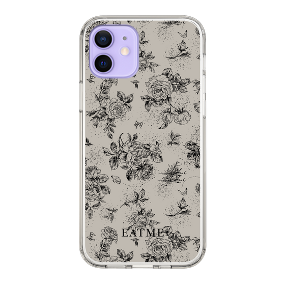 Slim Protection Case［ EATME - Toile de Jouy - Gray ］
