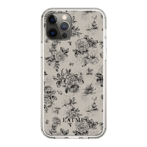 Slim Protection Case［ EATME - Toile de Jouy - Gray ］