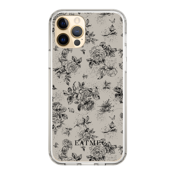 Slim Protection Case［ EATME - Toile de Jouy - Gray ］