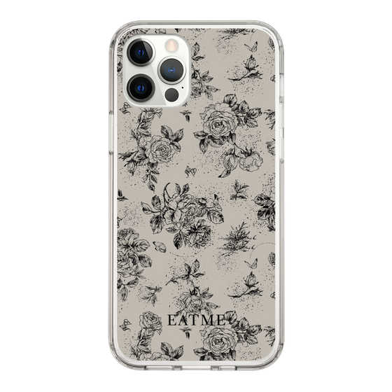 Slim Protection Case［ EATME - Toile de Jouy - Gray ］