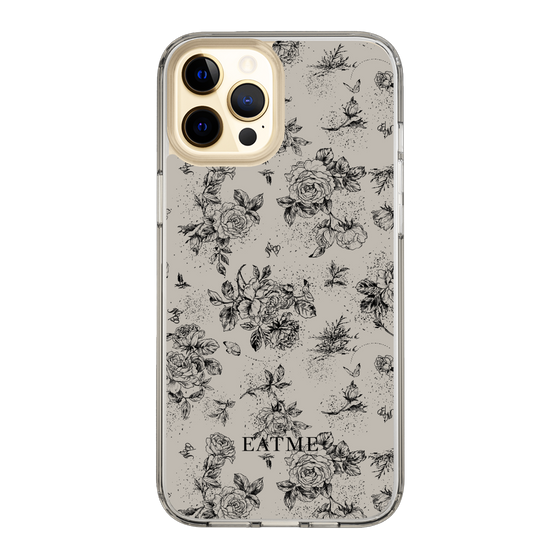 Slim Protection Case［ EATME - Toile de Jouy - Gray ］