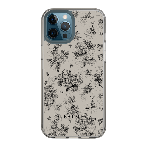 Slim Protection Case［ EATME - Toile de Jouy - Gray ］