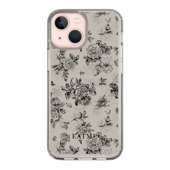 Slim Protection Case［ EATME - Toile de Jouy - Gray ］