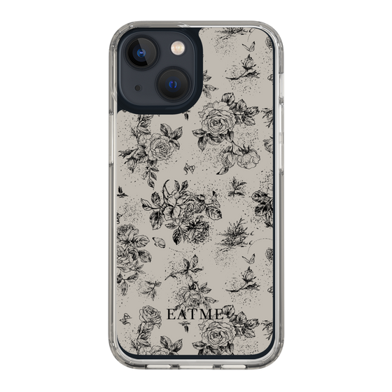 Slim Protection Case［ EATME - Toile de Jouy - Gray ］