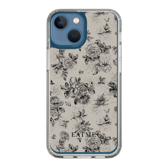 Slim Protection Case［ EATME - Toile de Jouy - Gray ］