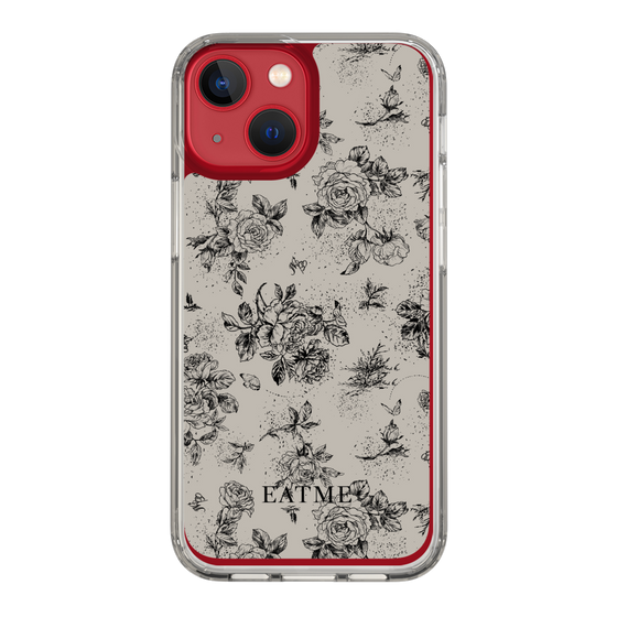 Slim Protection Case［ EATME - Toile de Jouy - Gray ］